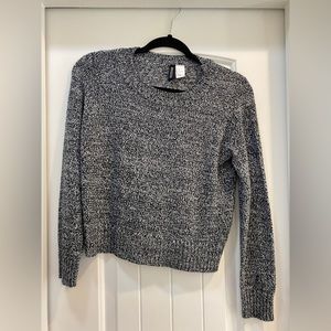 H&M black and white sweater